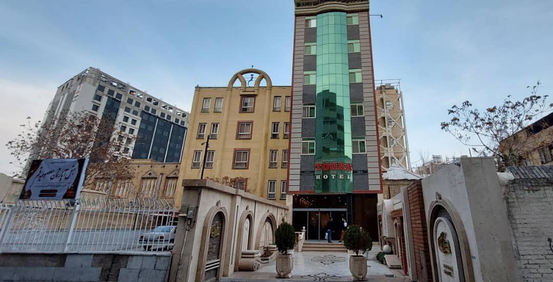 نمای ظاهری هتل طوبی 